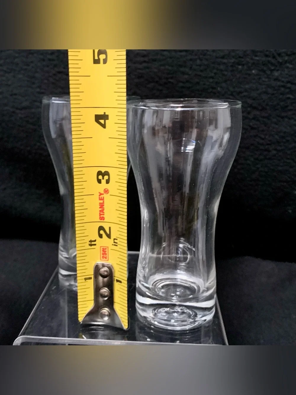 🔍 Choice of (2) Glass Sets – Matching Pair or Mismatched Mini Glasses